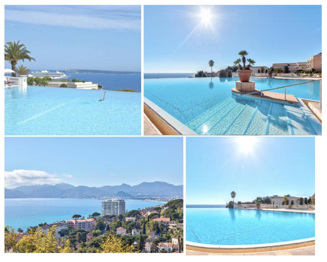 Appt Vue Mer Exceptionnelle Sur Baie De Cannes Ngoại thất bức ảnh