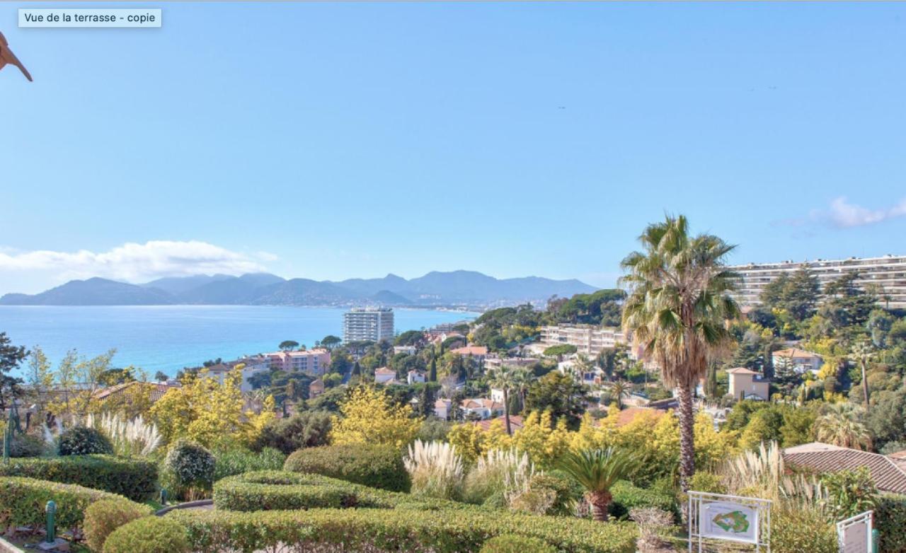 Appt Vue Mer Exceptionnelle Sur Baie De Cannes Ngoại thất bức ảnh